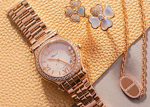 Rose Gold Jewelry 
Watches