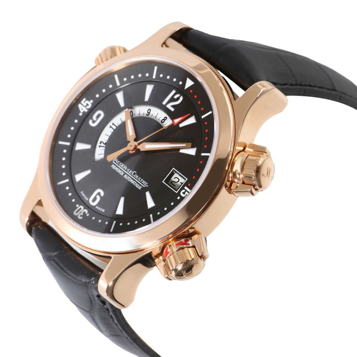 Master Compressor Memovox 146.2.97 Mens Watch in 18k Rose Gold