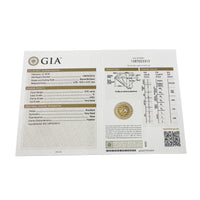 GIA Certified 0.51 Ct Round Cut G VVS1 Loose Diamonds