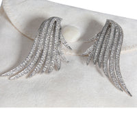 Diamond Ear Climbers in 18K White Gold 3.00 CTW