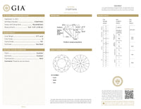 GIA Certified 0.71 Ct Round cut D VS1 Loose Diamond