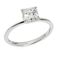 True Diamond Engagement Ring in Platinum G-H VS1 1.01 CTW