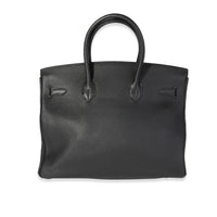 Black Togo Birkin 35 PHW