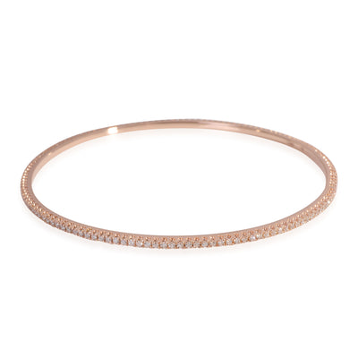 Diamond Bangle in 18k Rose Gold 1 CTW