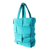 Blaster Intrecciato Shearling Tote