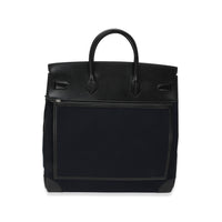 Bleu Marine Toile Black Box Cargo HAC Birkin 40 PHW