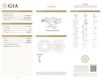 GIA Certified 1.40 Ct Round cut H VS2 Loose Diamond