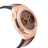 Berluti Scritto King Gold 521.OX.0500.VR.BER17 Mens Watch in  Rose Gold