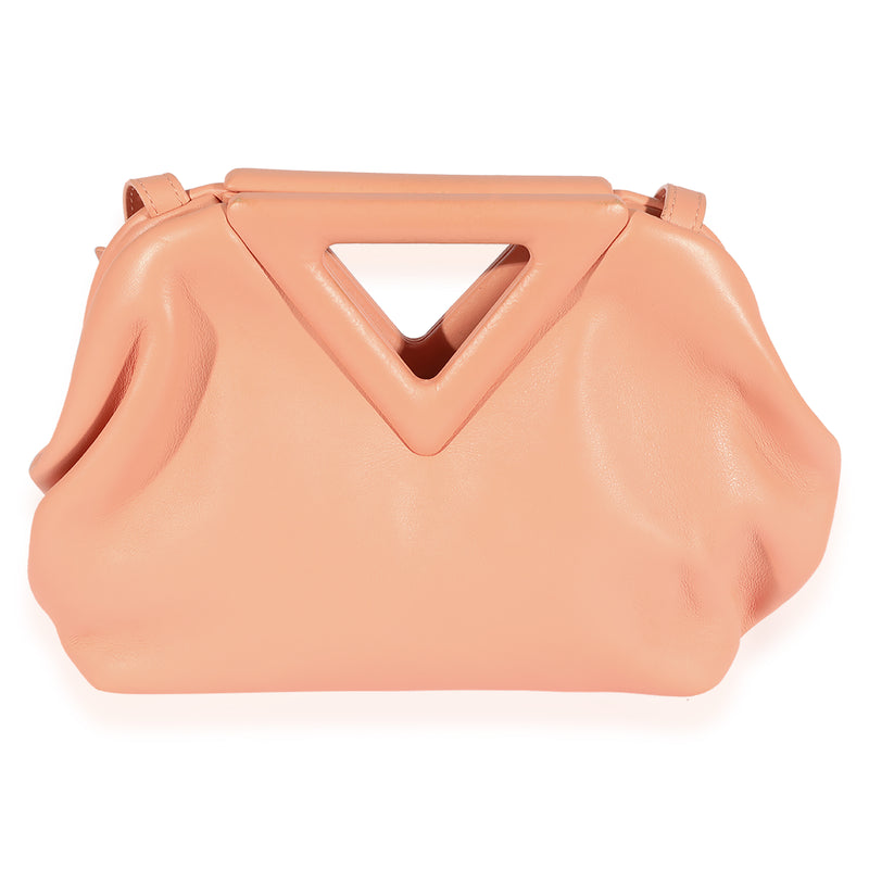 Peachy Calfskin Small The Point Bag