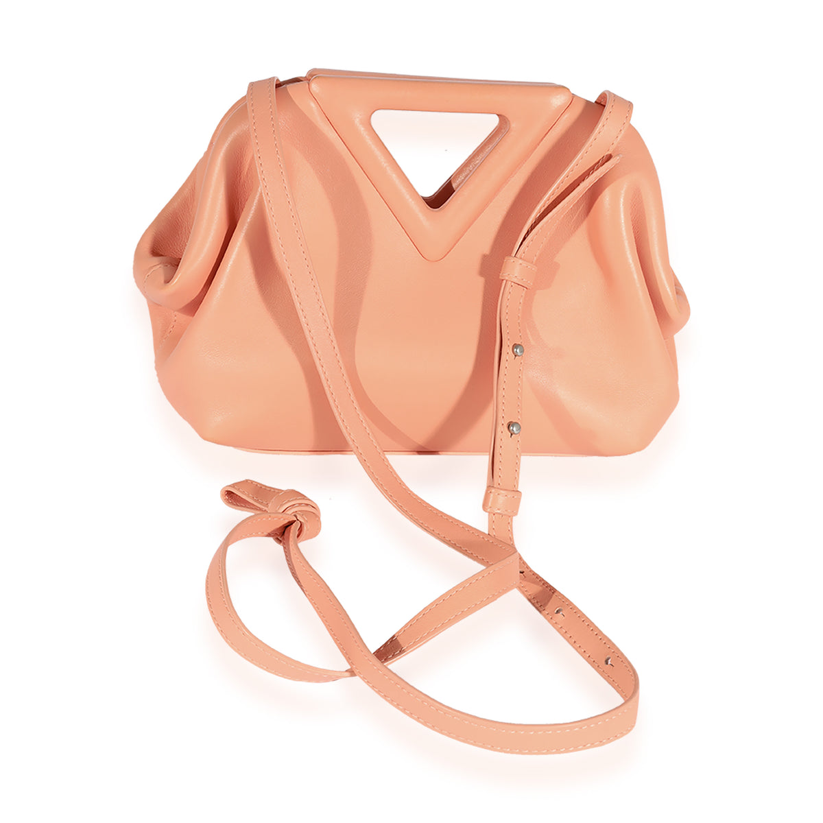 Peachy Calfskin Small The Point Bag