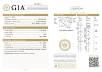 GIA Certified 0.56 Ct Round cut F VS1 Loose Diamond