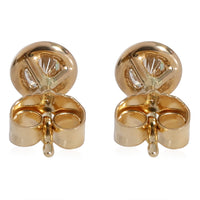 Diamond Bezel Set Stud Earrings in 14K Yellow Gold (0.36 CTW G-H/SI2))