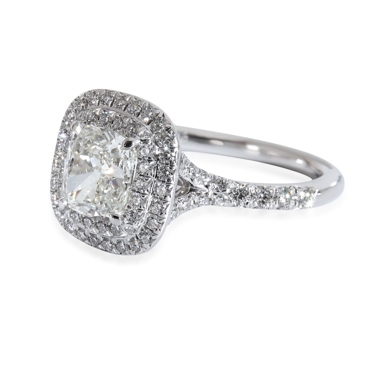 Soleste Engagement Ring in  Platinum H VVS2 1.5 CTW