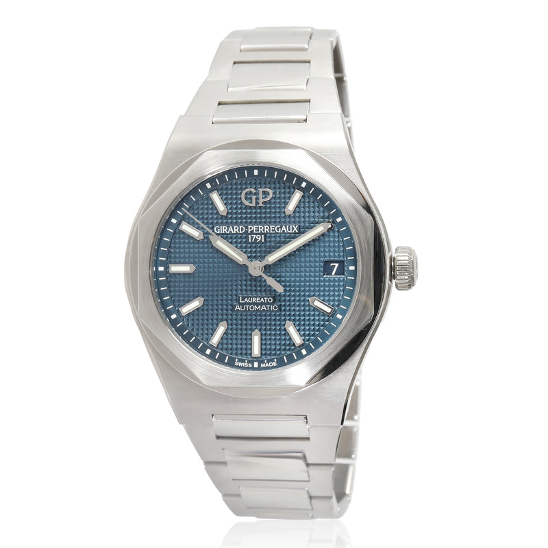 Laureto 81010-11-431-11A Mens Watch in Stainless Steel