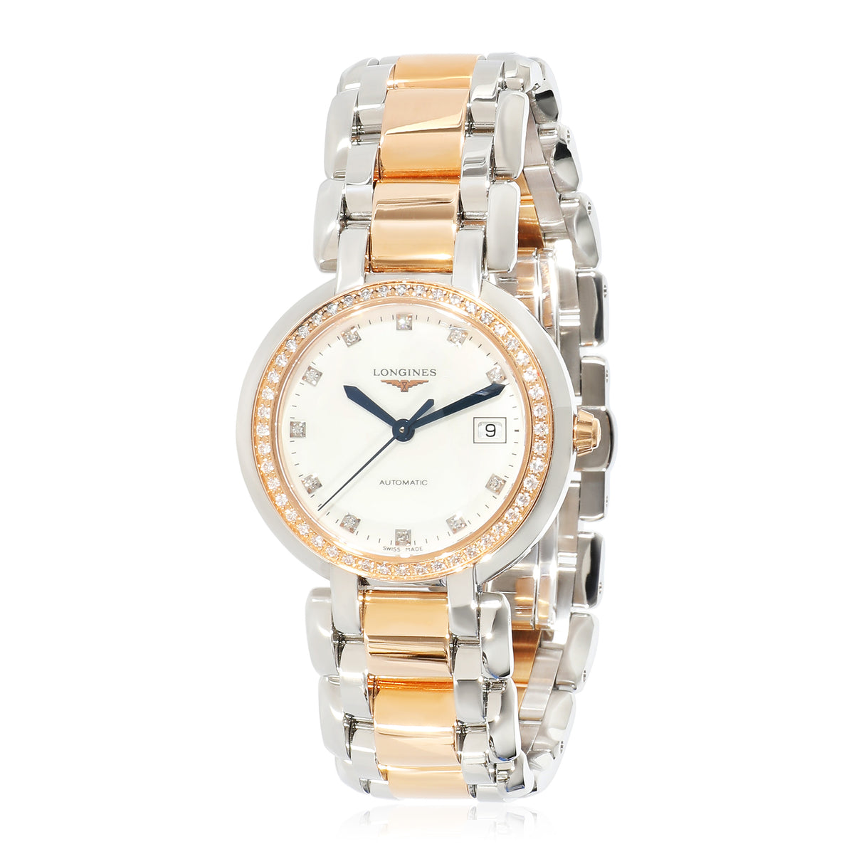 Primaluna L8.113.5.89.6 Womens Watch in 18k Stainless Steel/Rose Gold