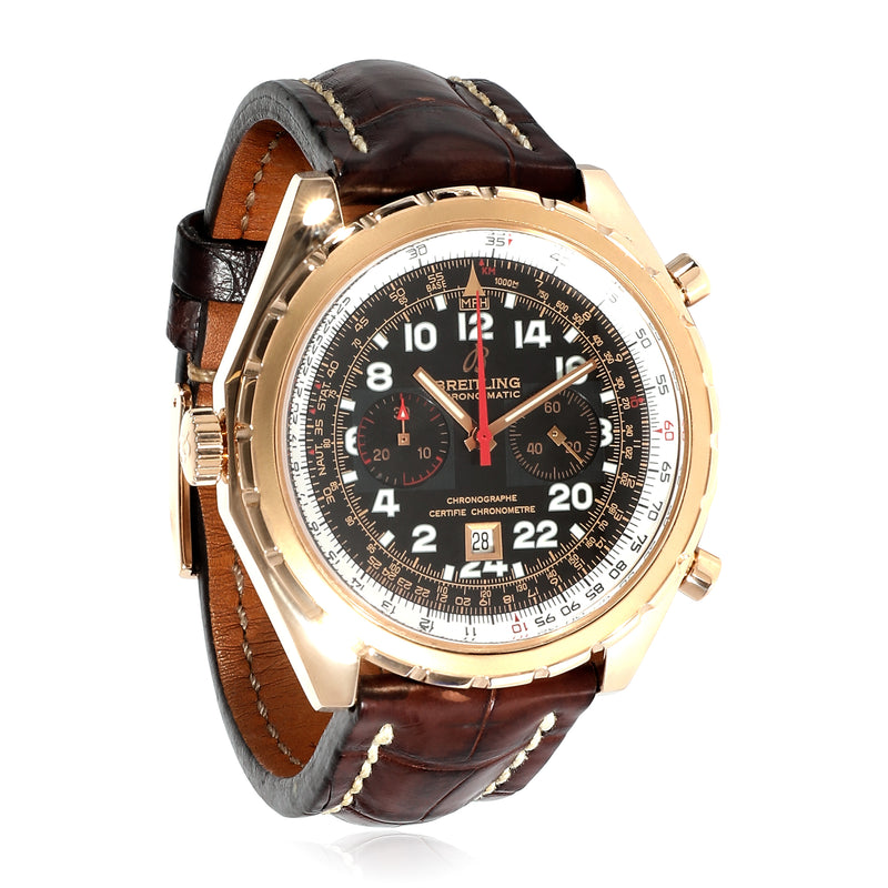 Chrono-Matic H22360 Mens Watch in 18kt Rose Gold