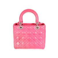 Pink Cannage Lambskin Medium Lady Dior