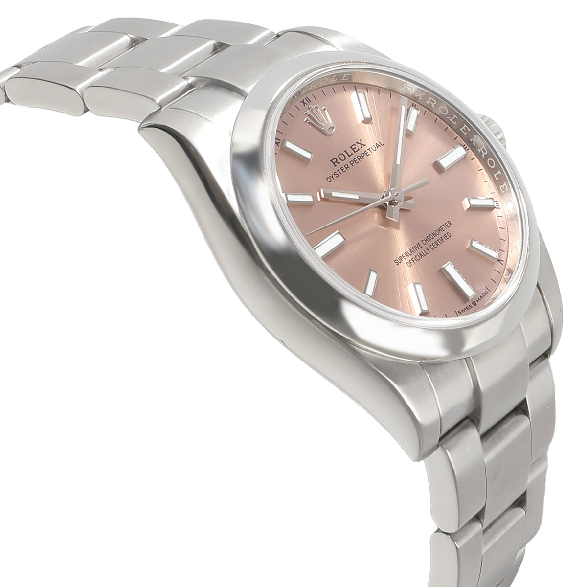 Oyster Perpetual 34 124200 Womens Watch in  Stainless Steel