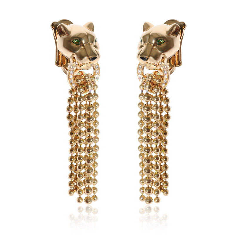 Panthère de Cartier Earrings (Yellow Gold)