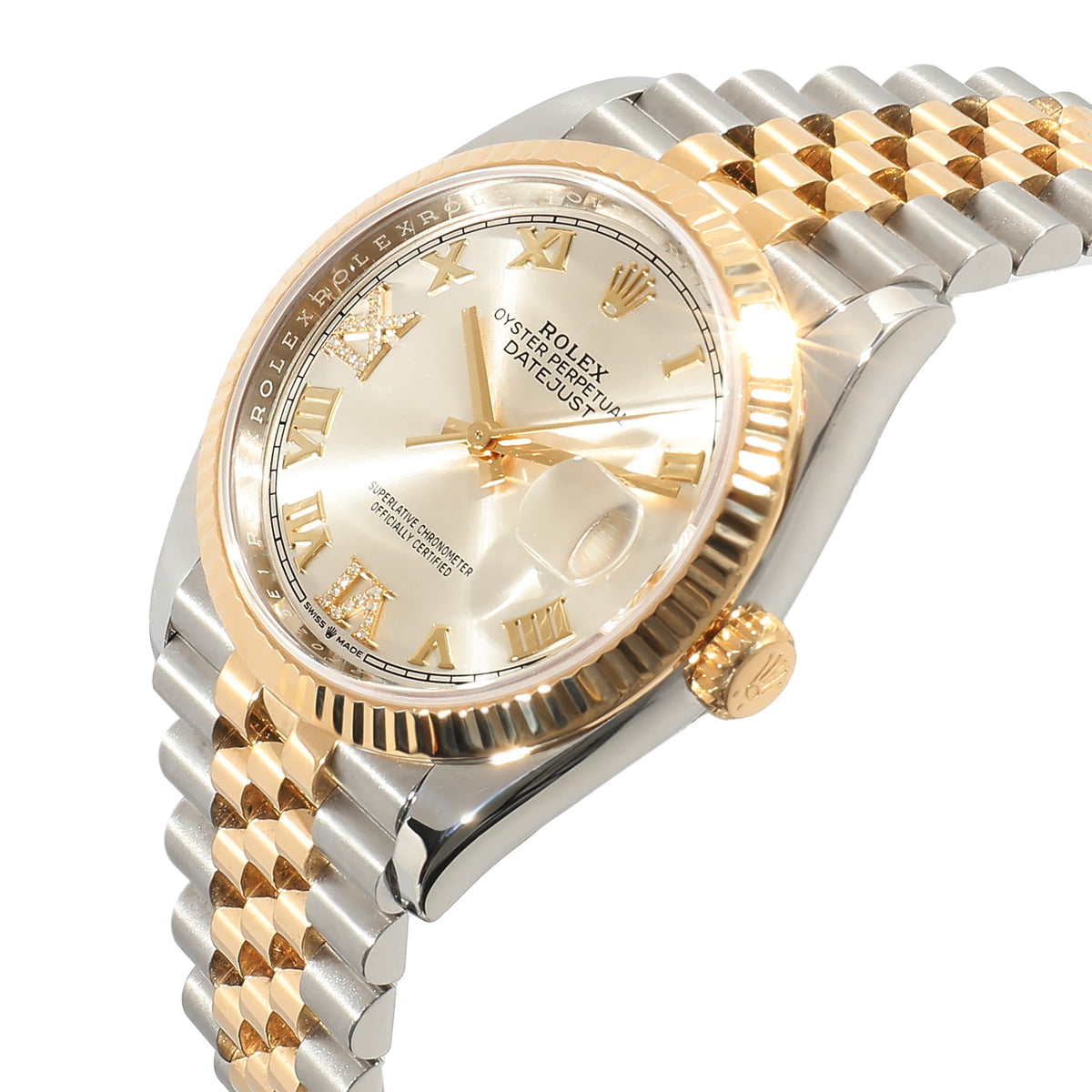 Datejust 126233 Unisex Watch in  Stainless Steel/Yellow Gold