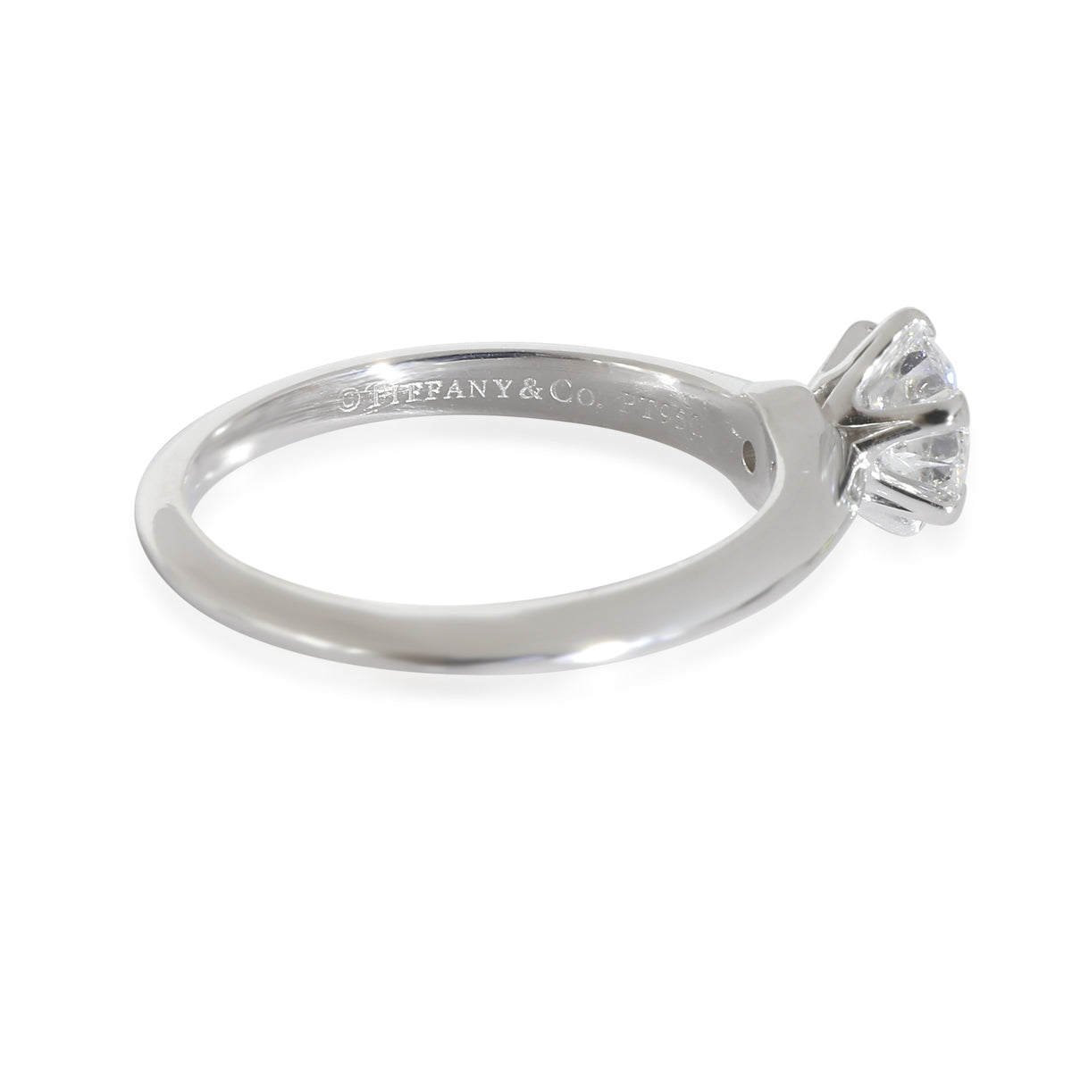 Diamond Engagement Ring in Platinum D IF 1.05 CTW