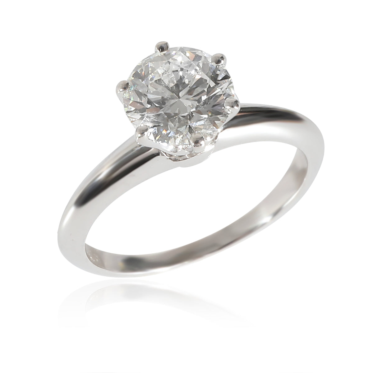 Diamond Engagement Ring in  Platinum G VS1 1.23 CTW