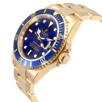 Submariner 16618 Mens Watch in 18K Yellow Gold