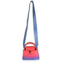 Blue Red Ombre Taurillon Mini Capucines