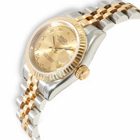 Datejust 179173 Womens Watch in 18kt Stainless Steel/Yellow Gold