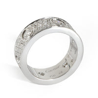 Love Ring, Diamond Paved (White Gold)