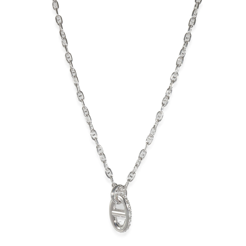 Farandole Pendant in 18K White Gold 0.45 CTW