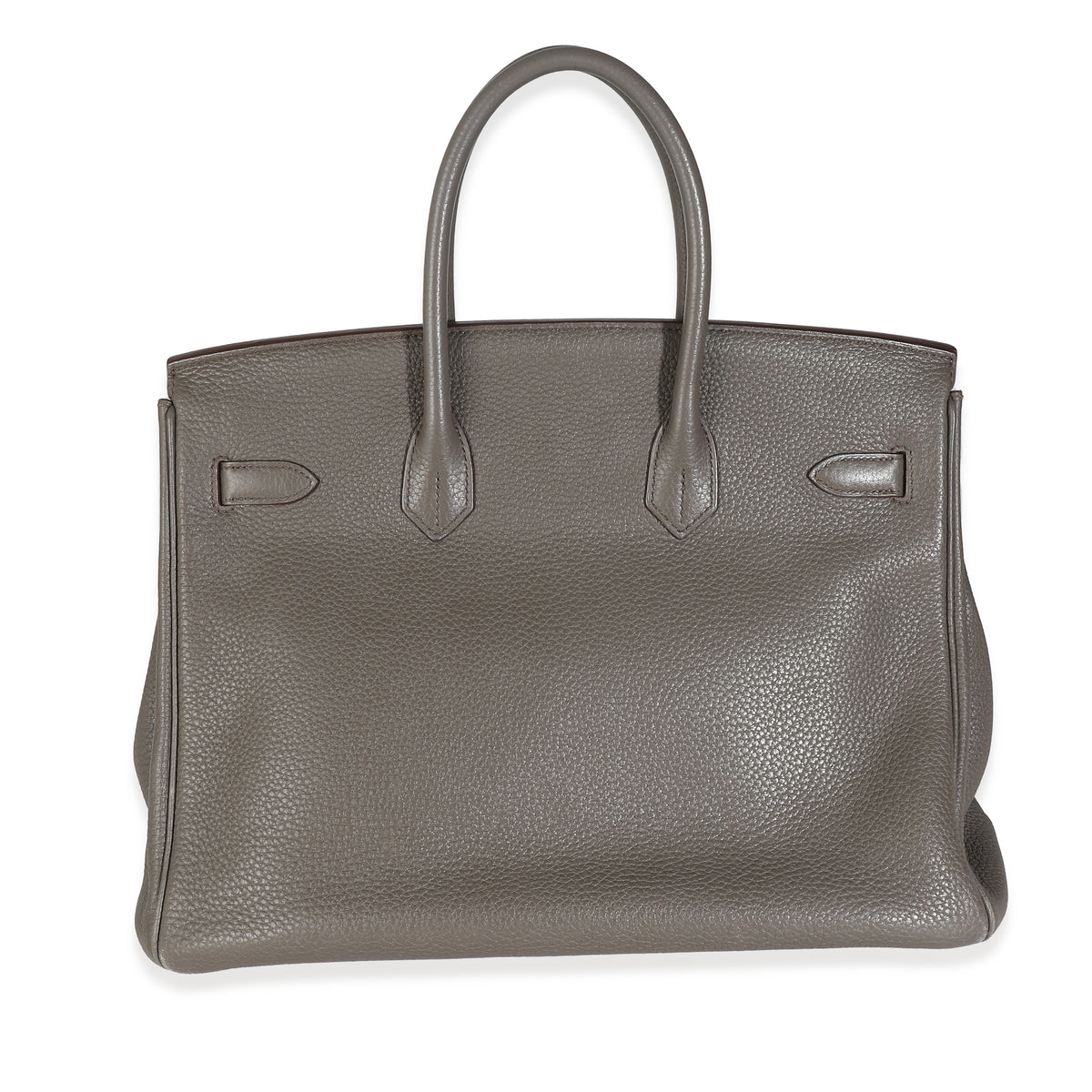 Étain Clemence Graphite Gris Fonce Lizard Club Birkin 35 PBHW