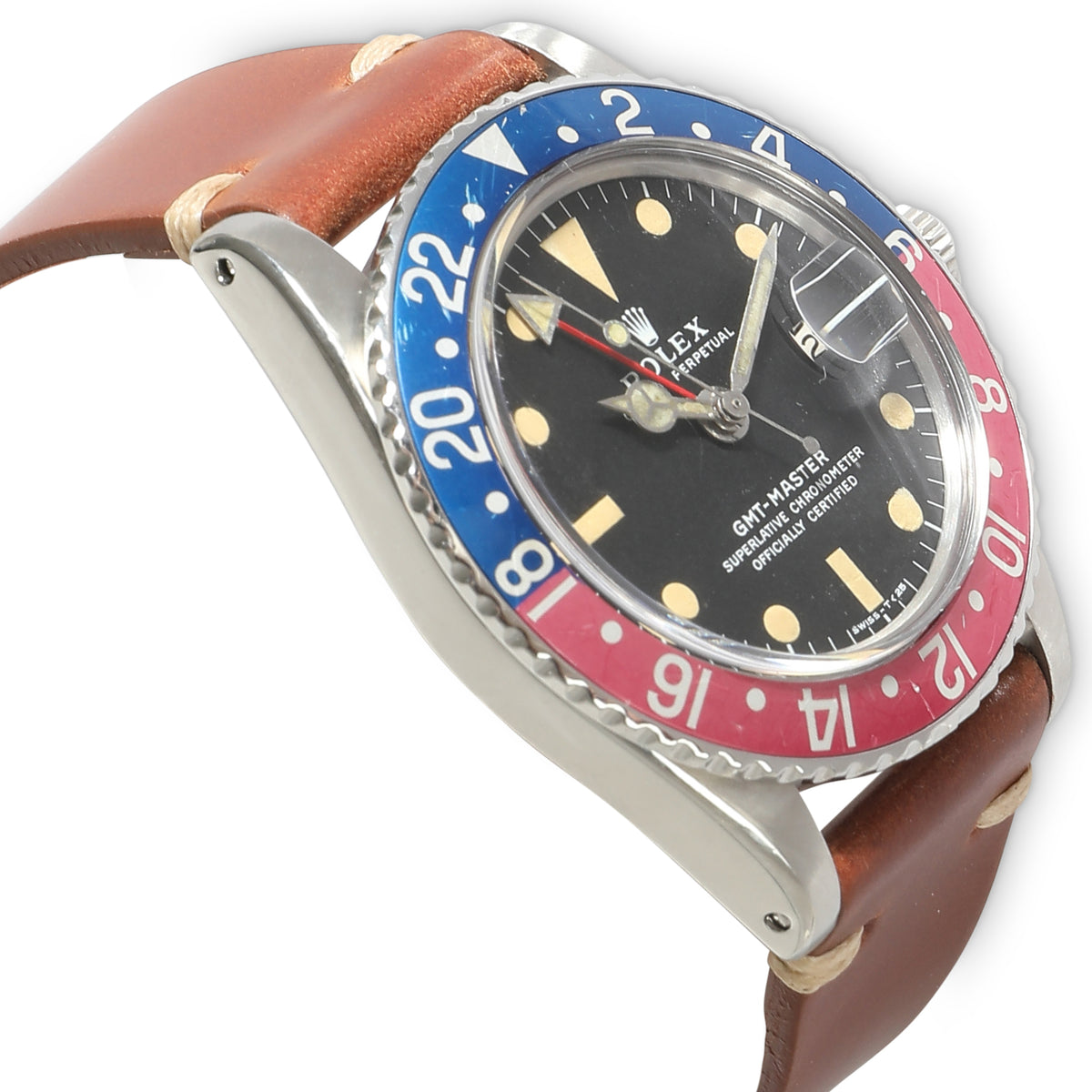 GMT-Master 1675 Mens Watch in  Stainless Steel