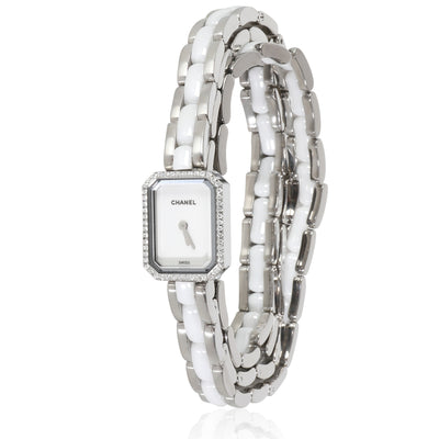 Premeire Wrap H3059 Womens Watch in  Stainless Steel/Ceramic