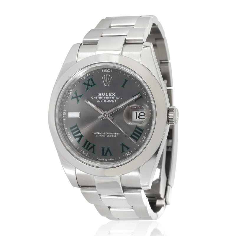 Datejust 41 126300 Mens Watch in  Stainless Steel