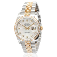 Datejust 116243 Unisex Watch in 18kt Stainless Steel/Yellow Gold