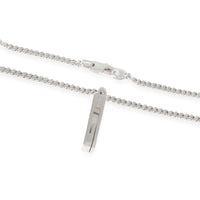 G Bar Pendant in  Sterling Silver