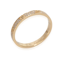 Love Wedding Band, Diamonds (Yellow Gold)