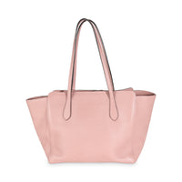 Pink Dollar Calfskin Small Swing Tote