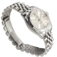 Datejust 179174 Womens Watch in 18kt Stainless Steel/White Gold