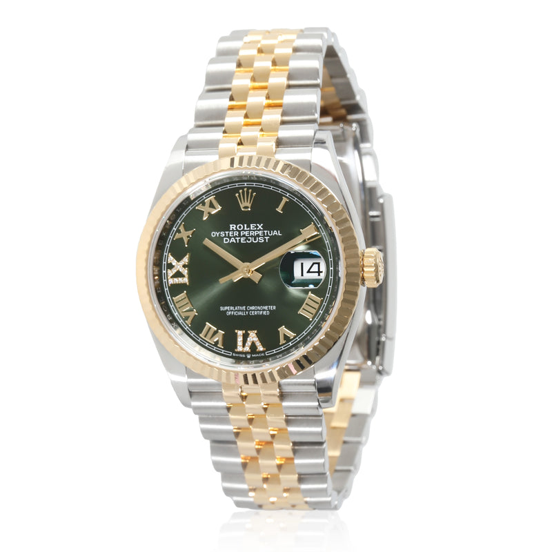 Datejust 126233 Unisex Watch in 18kt Stainless Steel/Yellow Gold