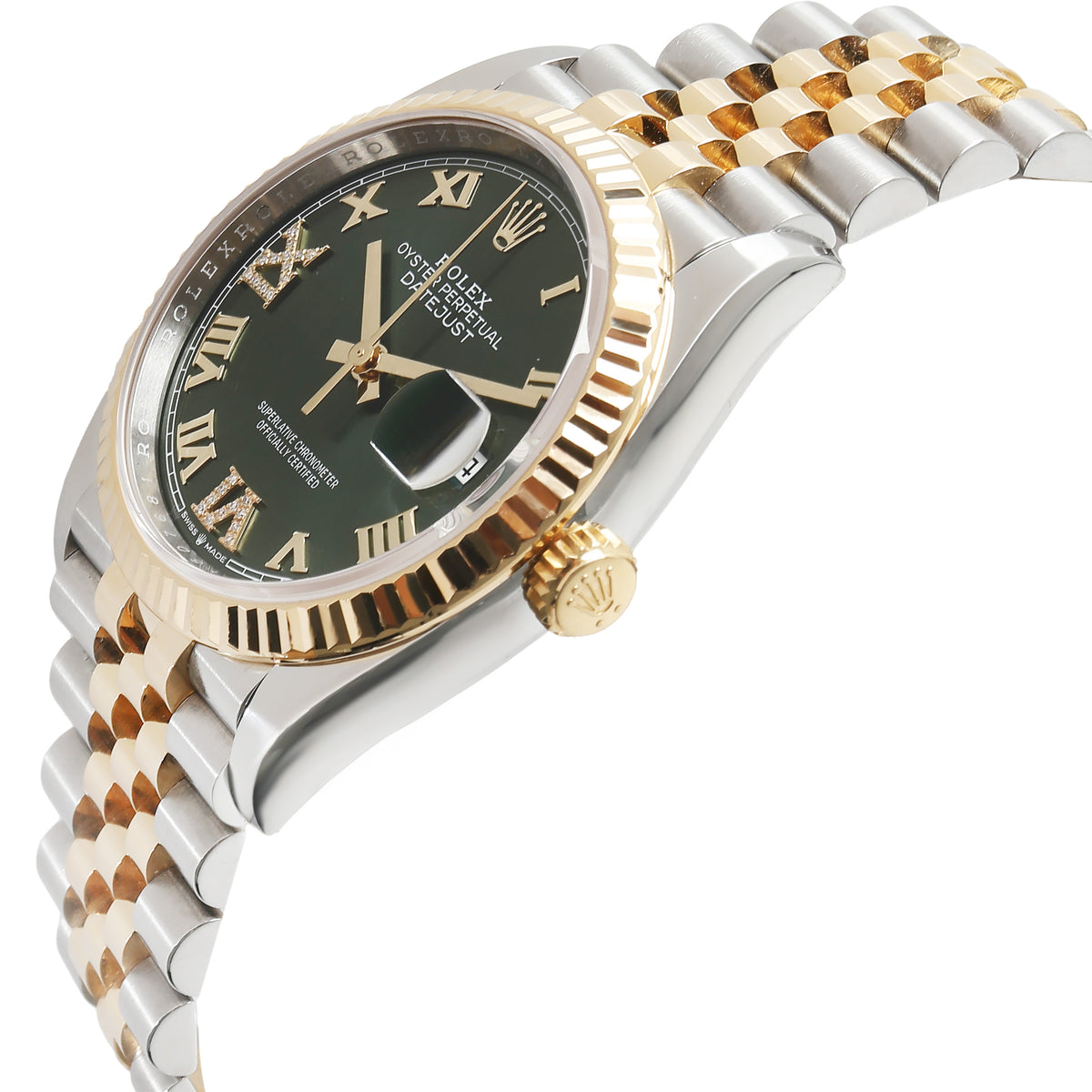 Datejust 126233 Unisex Watch in 18kt Stainless Steel/Yellow Gold