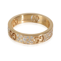 Icon Band in 18k Yellow Gold 0.46 CTW