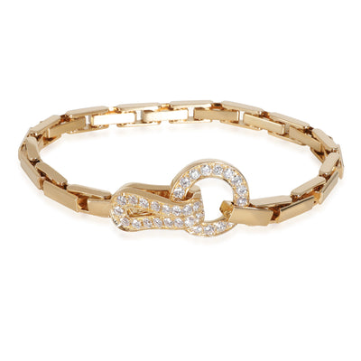 Agrafe Bracelet in 18k Yellow Gold 1.13 CTW