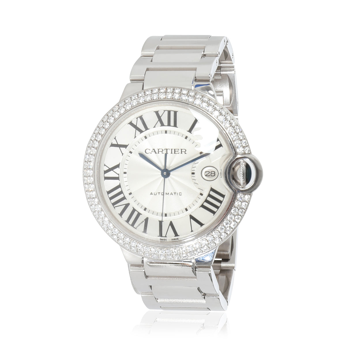 Ballon Bleu de Cartier WE9009Z3 Unisex Watch in 18kt White Gold