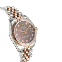 Datejust 178271 Unisex Watch in 18kt Stainless Steel/Rose Gold