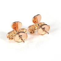 Paper Flowers Earrings in 18k Rose Gold 0.3 CTW