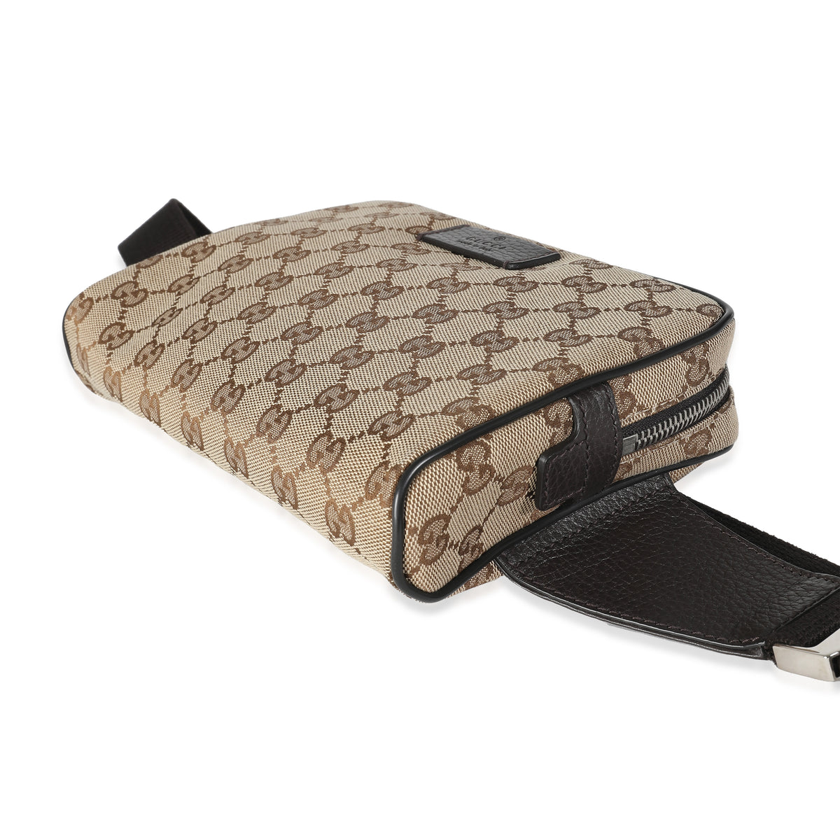 Beige GG Canvas Belt Bag