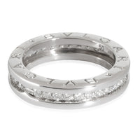 B.zero1 Band in 18k White Gold 0.45 CTW