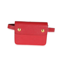 Rouge Vif Courchevel Pochette Belt Bag GHW